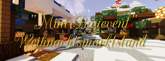  Mini Bauevent Weihnachtsmarktstand